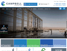 Tablet Screenshot of campbellcorp.net